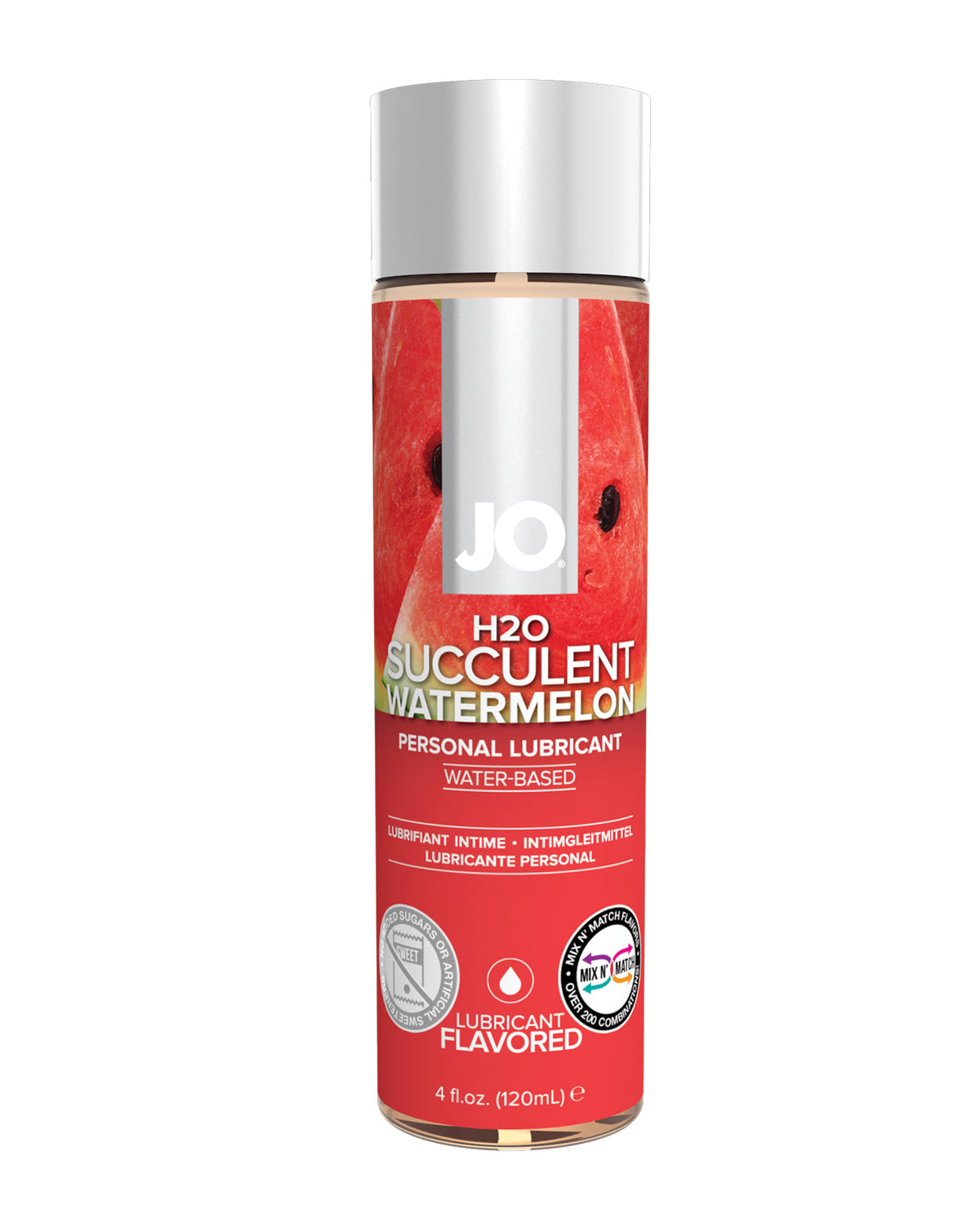 JO H2O Flavored Water-Based Lubricant – 4 oz – Watermelon