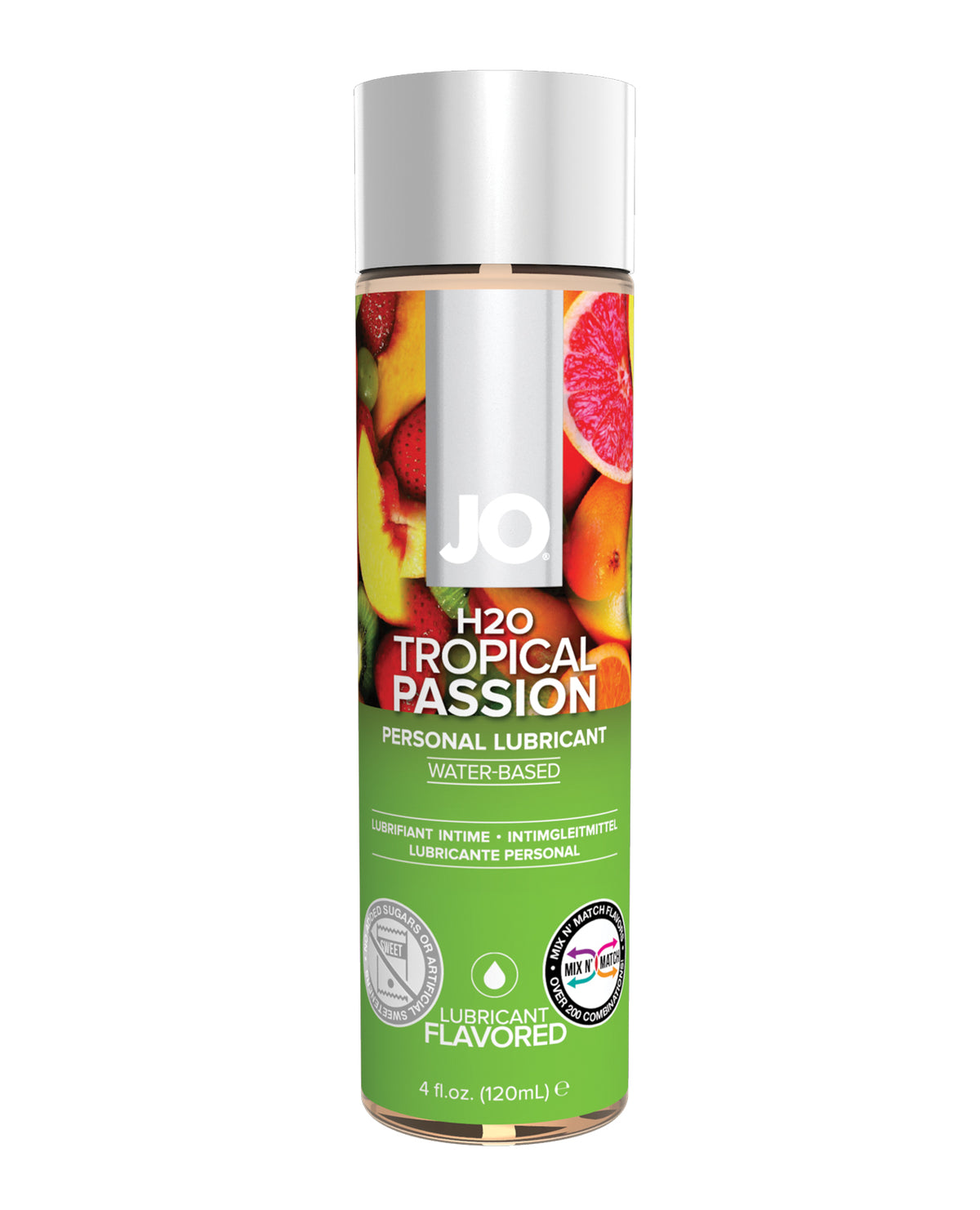 JO H2O Flavored Water-Based Lubricant – 4 oz – Tropical Passion