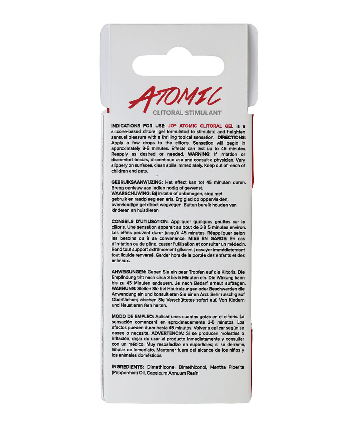 JO Atomic Maximum-Strength Clitoral Gel – 0.34 oz – view 3
