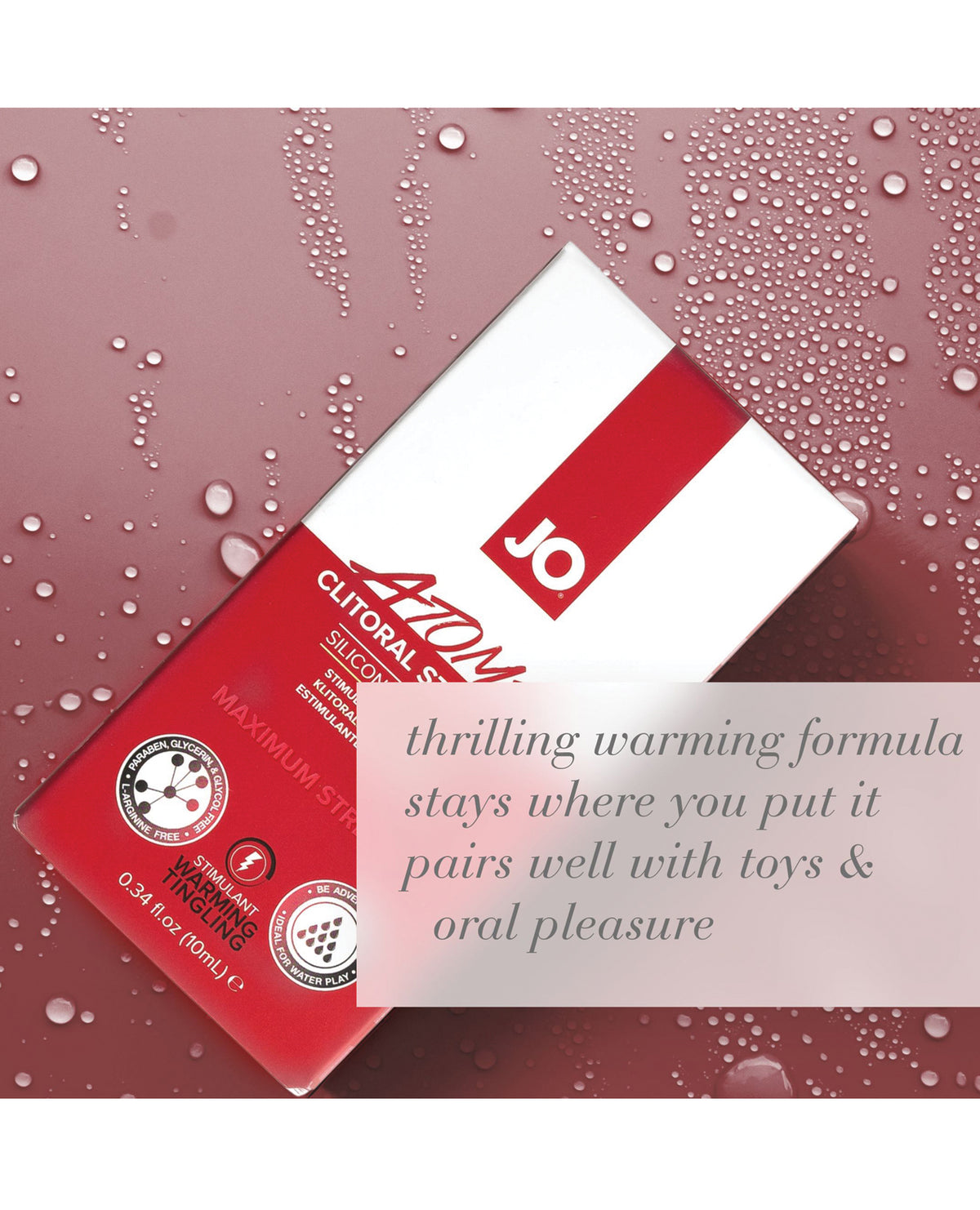 JO Atomic Maximum-Strength Clitoral Gel – 0.34 oz – view 4