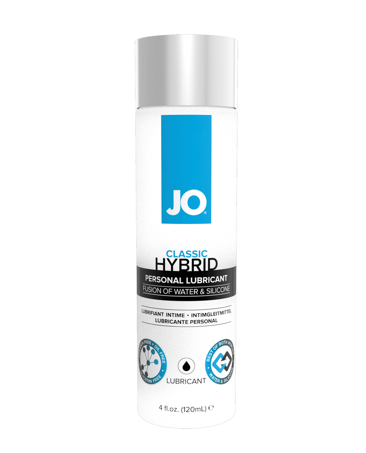 JO Classic Hybrid Lubricant – 4 oz