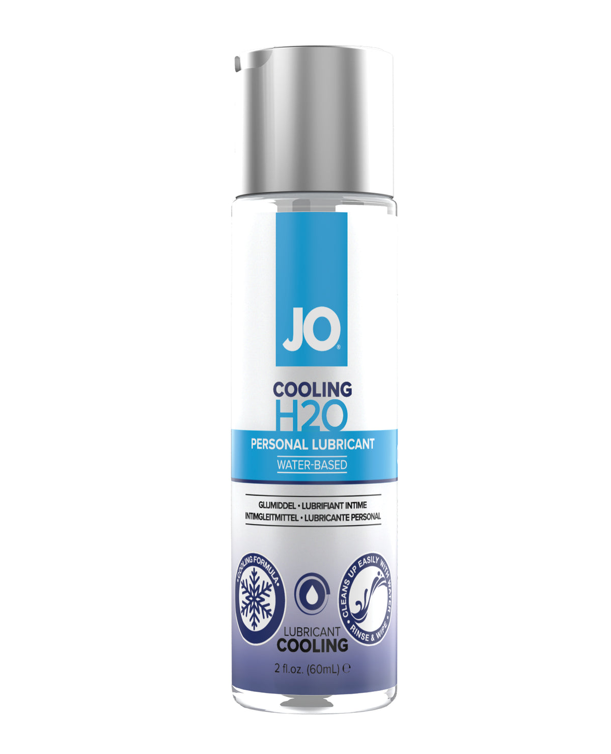 JO H2O Cooling Water-Based Lubricant – 2 oz