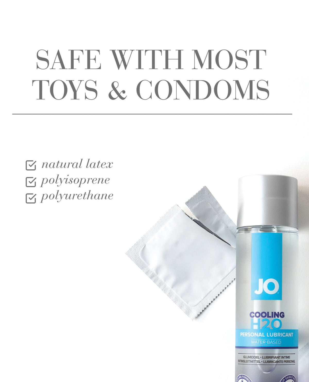 JO H2O Cooling Water-Based Lubricant – 4 oz – view 3