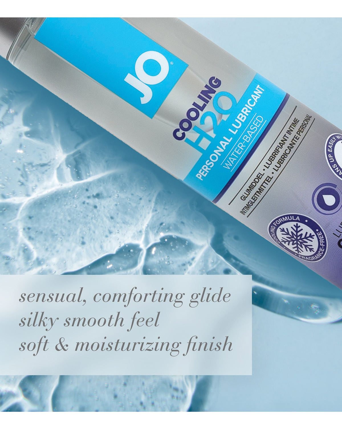 JO H2O Cooling Water-Based Lubricant – 4 oz – view 4