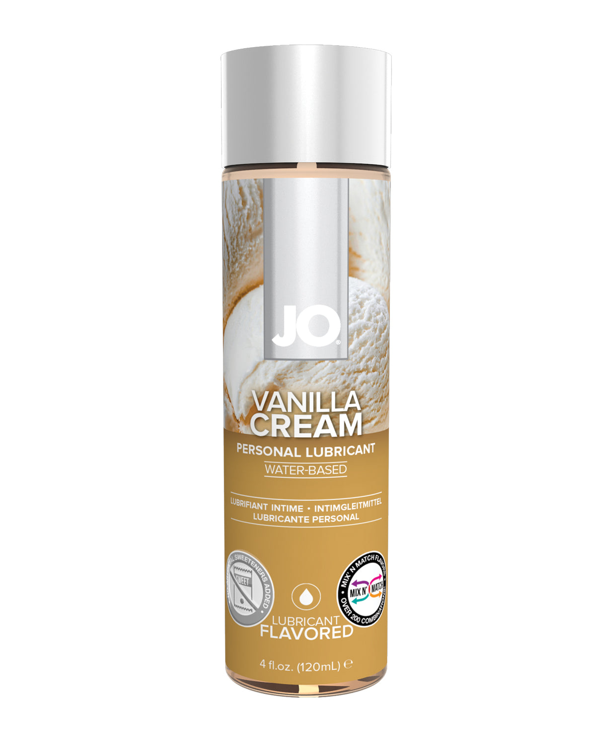 JO H2O Flavored Water-Based Lubricant – 4 oz – Vanilla