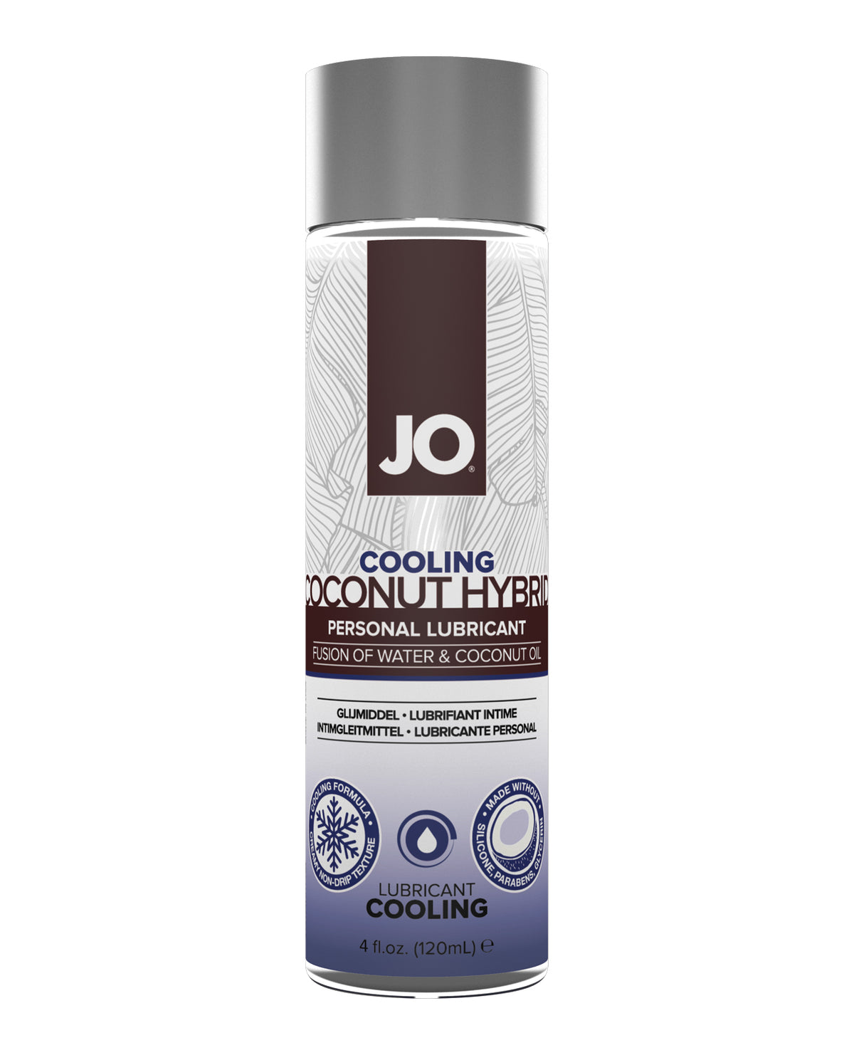JO Coconut Hybrid Lubricant – Cooling 4 oz