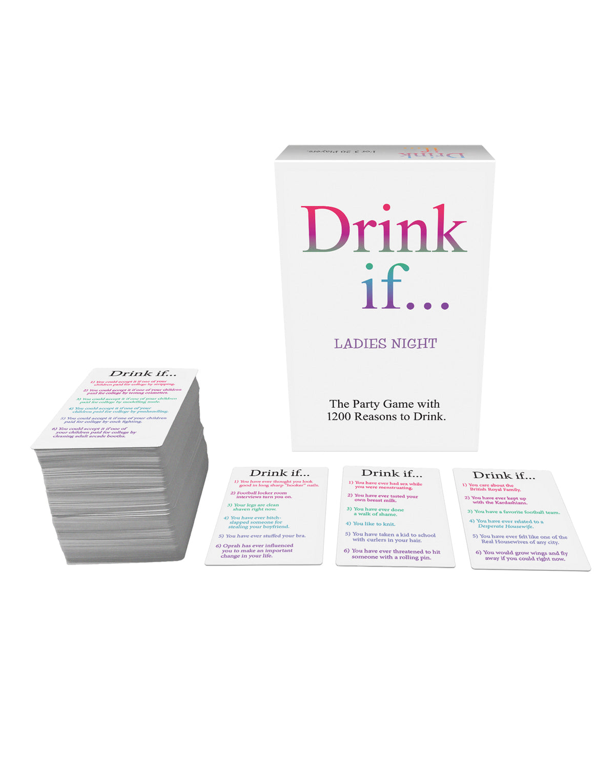 Drink If… Ladies Night Card Game