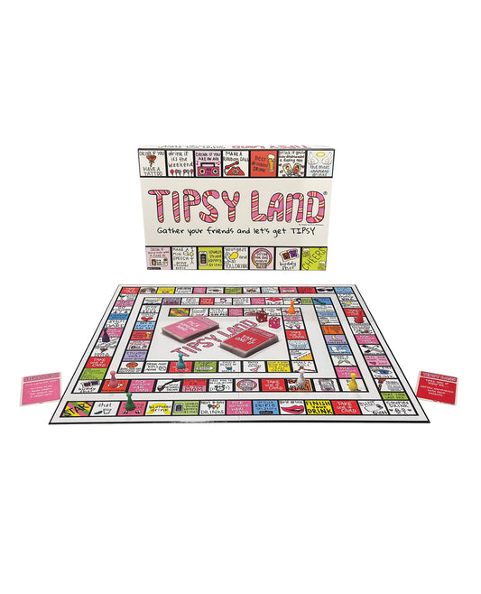 Tipsyland Party Board Game
