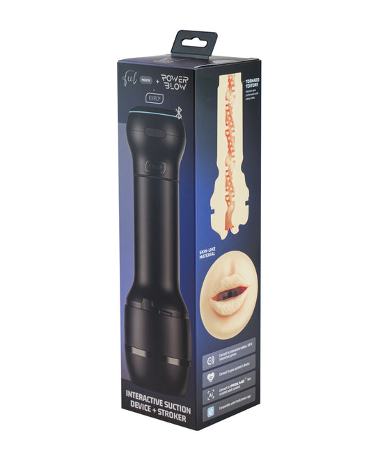Kiiroo Feel Mouth Stroker & PowerBlow Combo Set