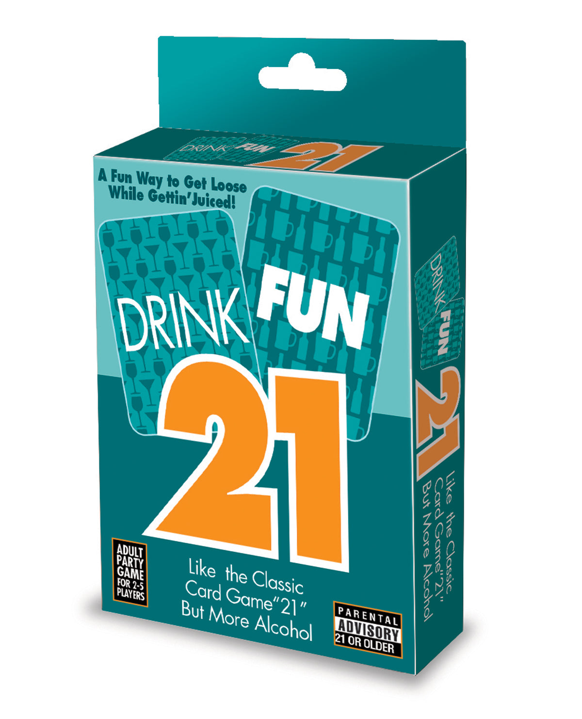Drink Fun 21 Card Game - view 2