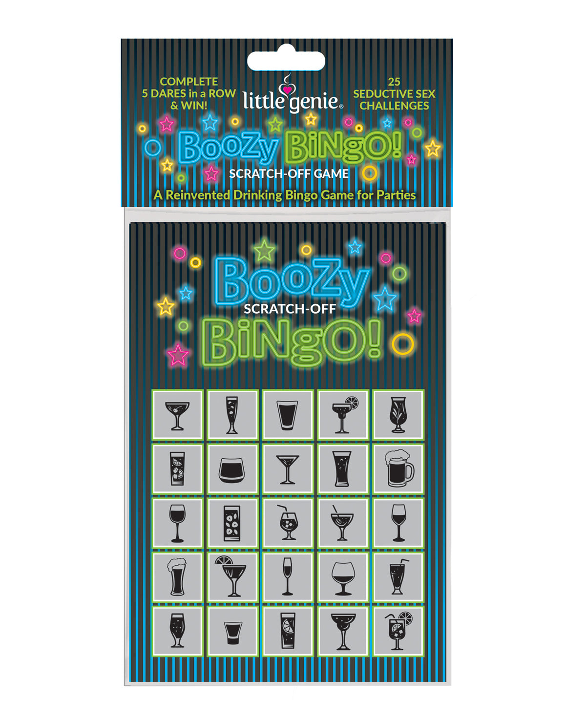 Boozy Bingo Scratch-Off Party Game - view 3
