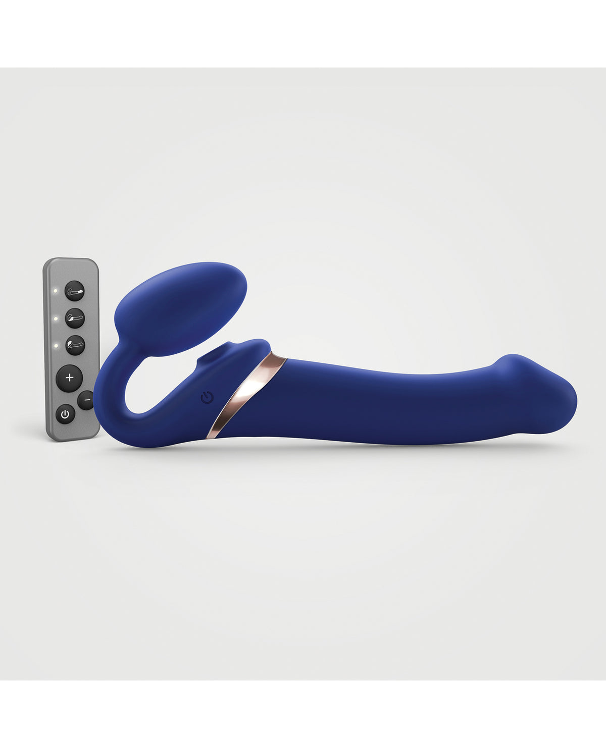 Strap-On-Me Multi Orgasm Bendable Strapless Strap-On – Night Blue – Large – view 2