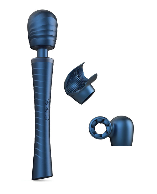 Manwan Man.wand Edgy Vibrating Wand – Stellar Blue