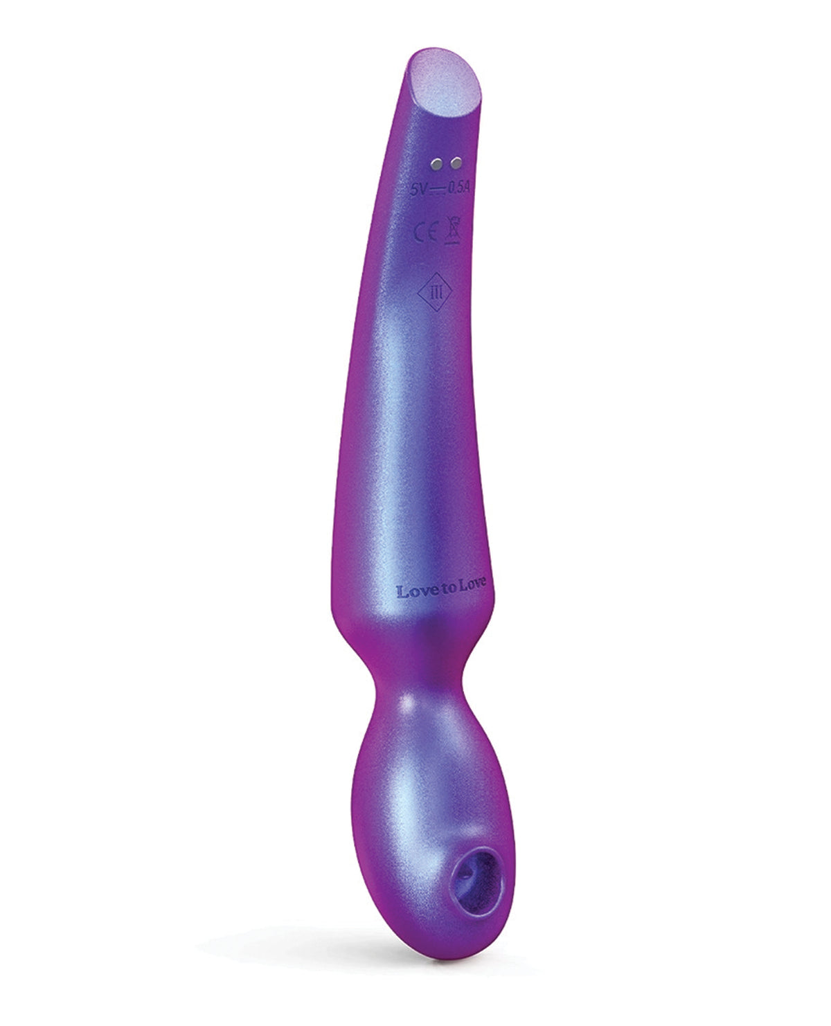Love to Love Pleaser Flapping Head Wand – Iridescent Night