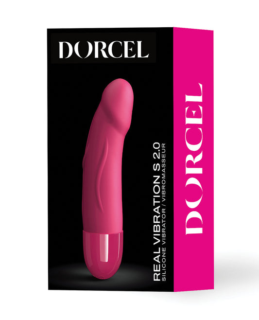 Dorcel Real Vibration S 6" Rechargeable Vibrator – Pink