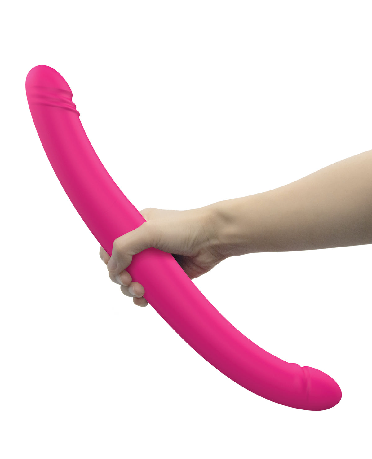 Dorcel Orgasmic Double Do Thrusting & Vibrating Double Dildo – Pink – view 5