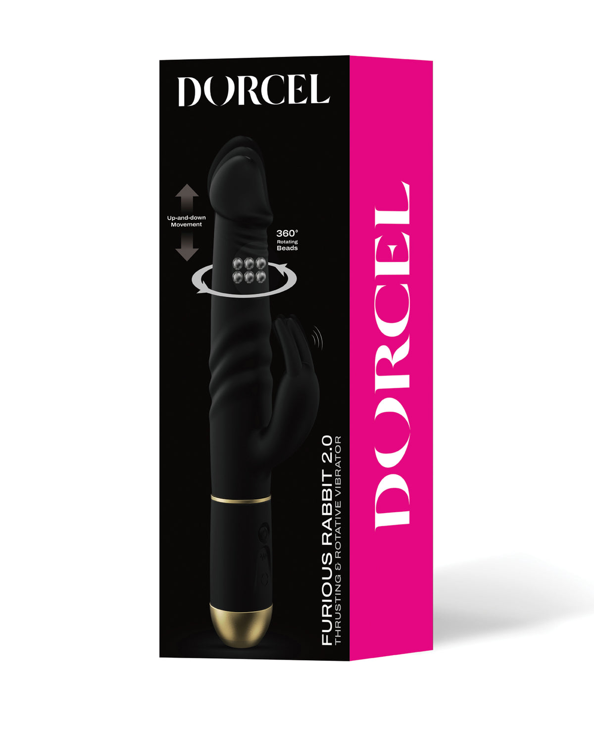 Dorcel Furious Rabbit 2.0 Thrusting & Rotating Vibrator