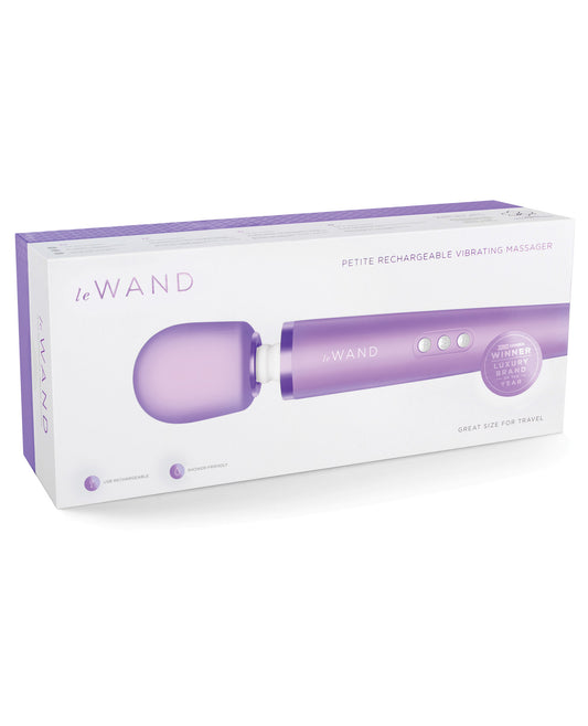 Le Wand Petite Rechargeable Massager – Violet
