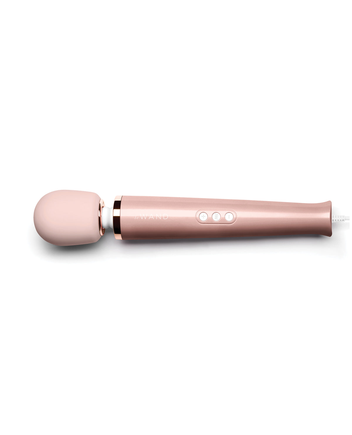Le Wand Plug-In Vibrating Massager – Rose Gold – view 3