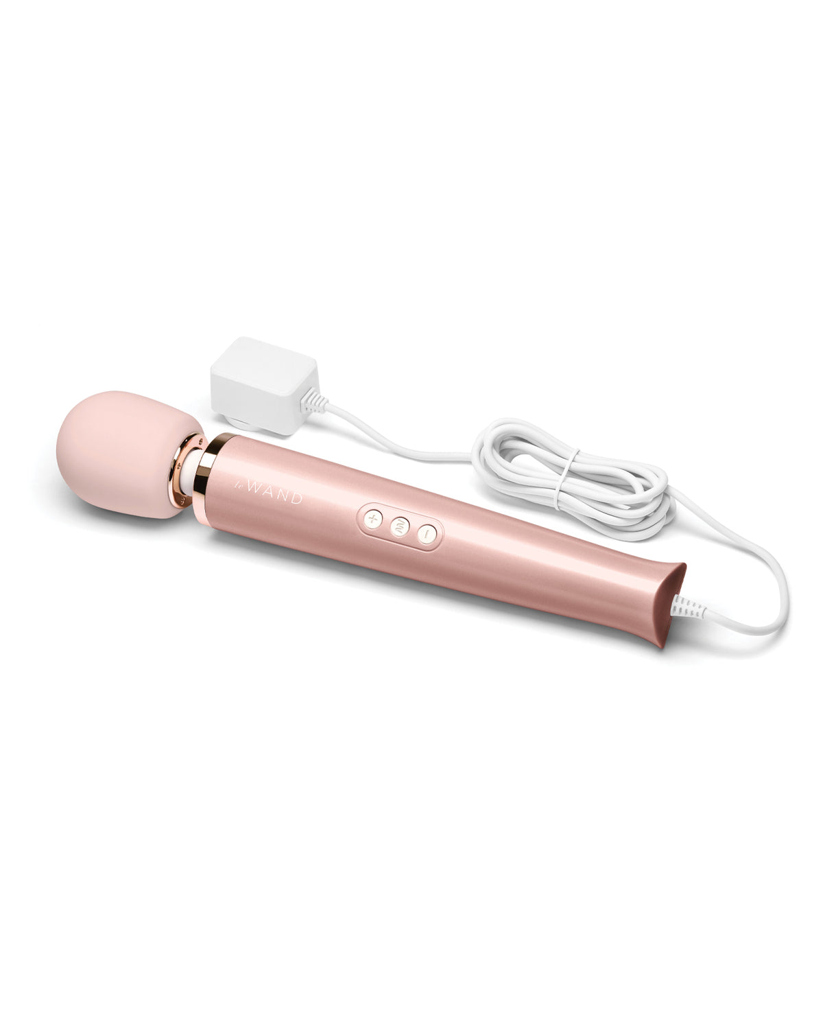 Le Wand Plug-In Vibrating Massager – Rose Gold – view 4
