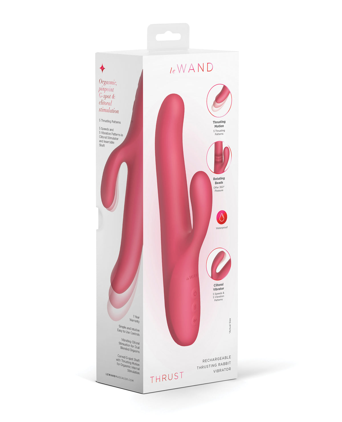 Le Wand Thrust Rabbit Vibrator