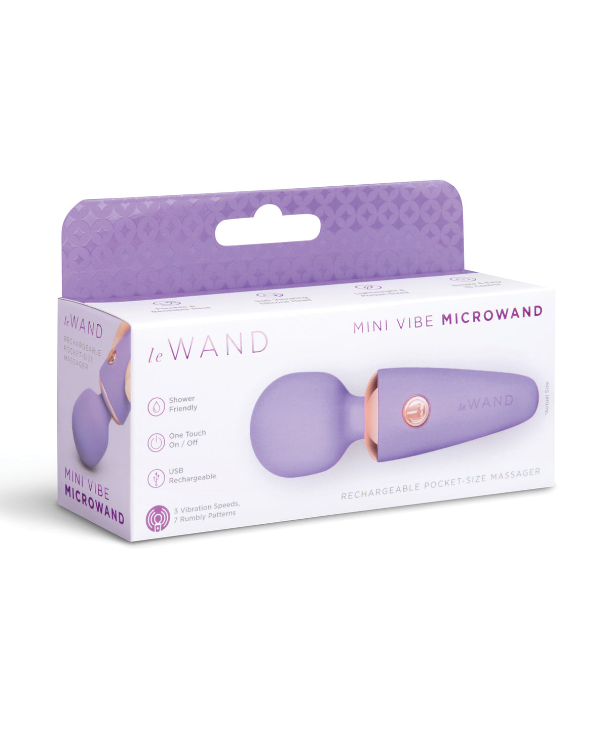 Le Wand Mini Micro Wand Pocket Massager – Violet