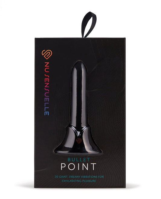Nu Sensuelle Point Rechargeable Bullet – Black