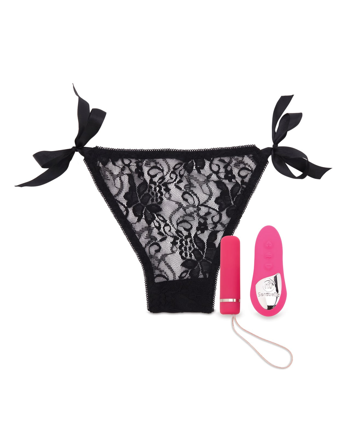Nu Sensuelle Pleasure Panty with Remote Control Bullet – Pink – view 2
