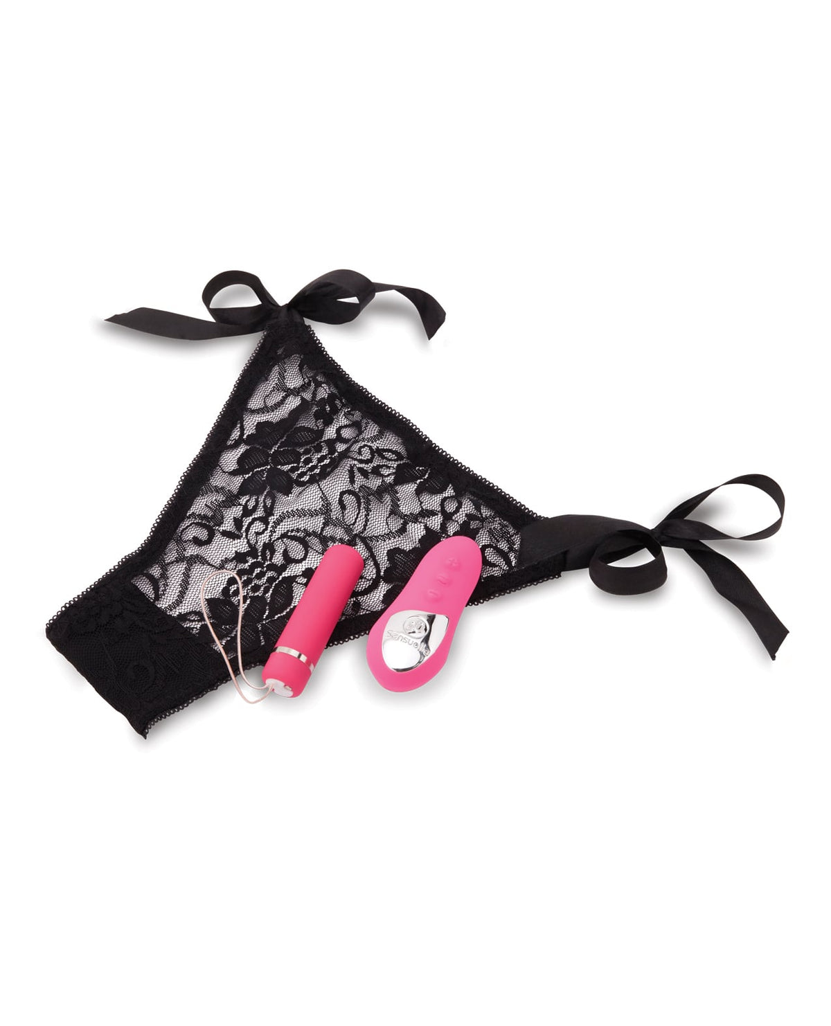 Nu Sensuelle Pleasure Panty with Remote Control Bullet – Pink – view 3