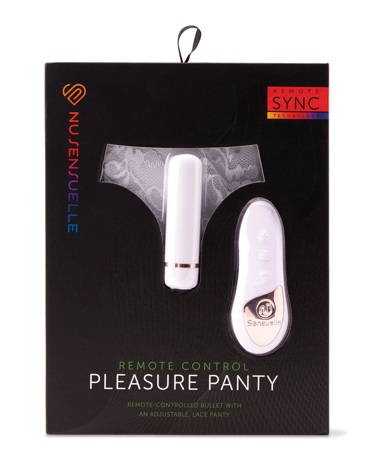 Nu Sensuelle Pleasure Panty with Remote Control Bullet – White