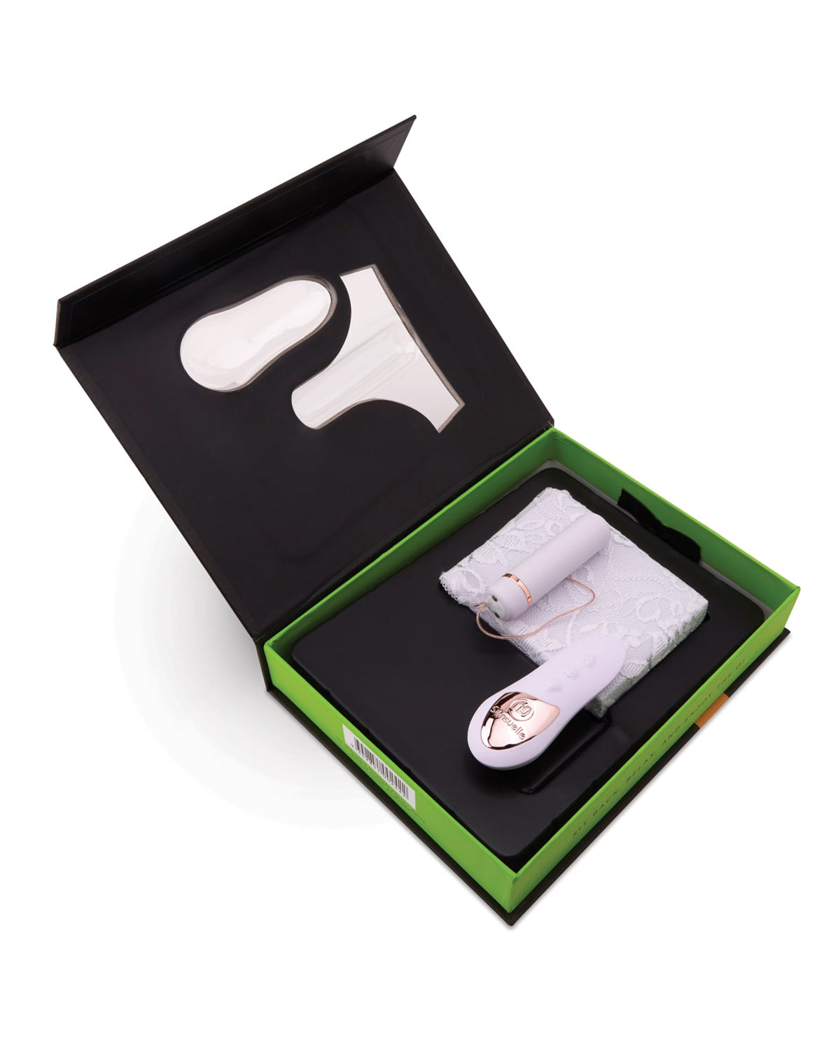 Nu Sensuelle Pleasure Panty with Remote Control Bullet – White – view 4