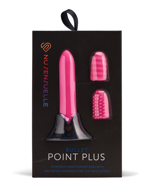 Nu Sensuelle Point Plus Rechargeable Bullet – Pink