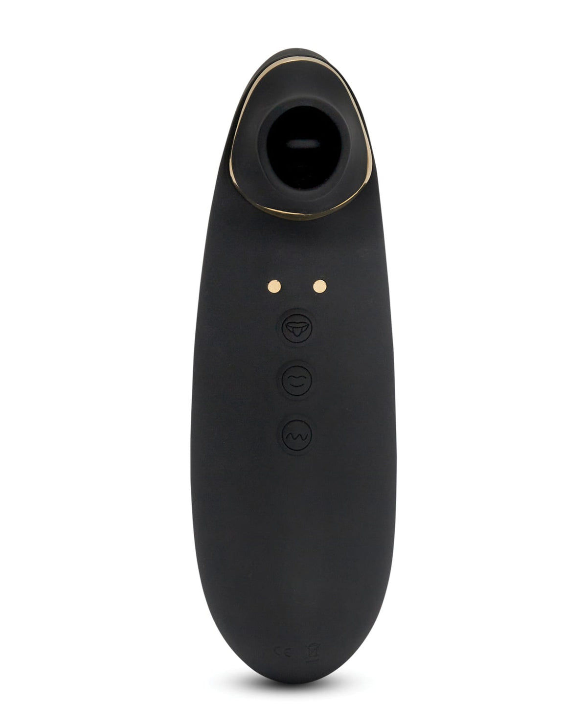 Nu Sensuelle Trinitii Tongue Vibe – Black with Gold Trim – view 3
