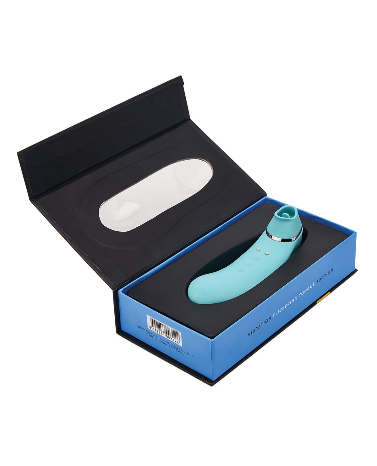 Nu Sensuelle Trinitii Tongue Vibe – Electric Blue – view 5