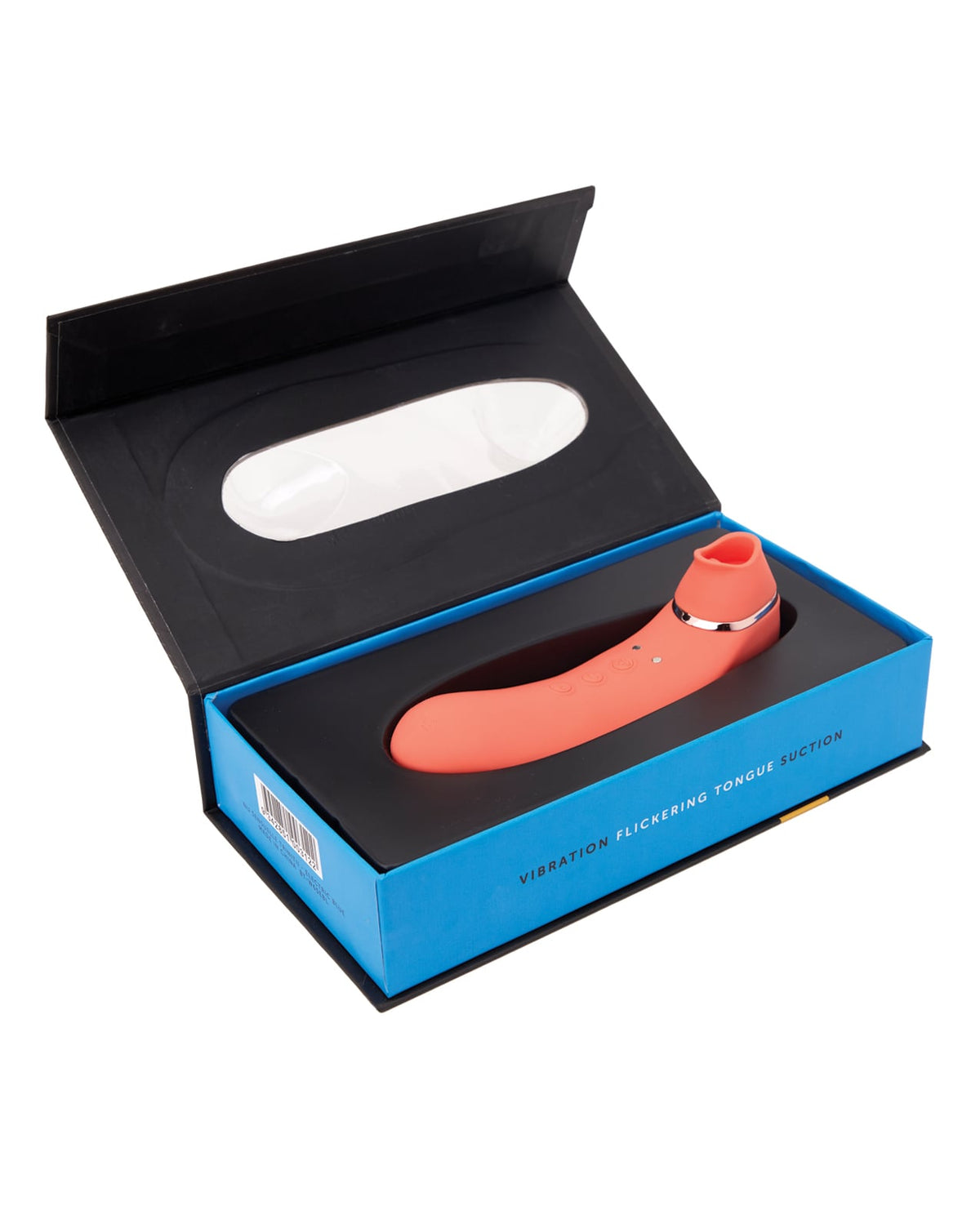 Nu Sensuelle Trinitii Tongue Vibe – Coral – view 2