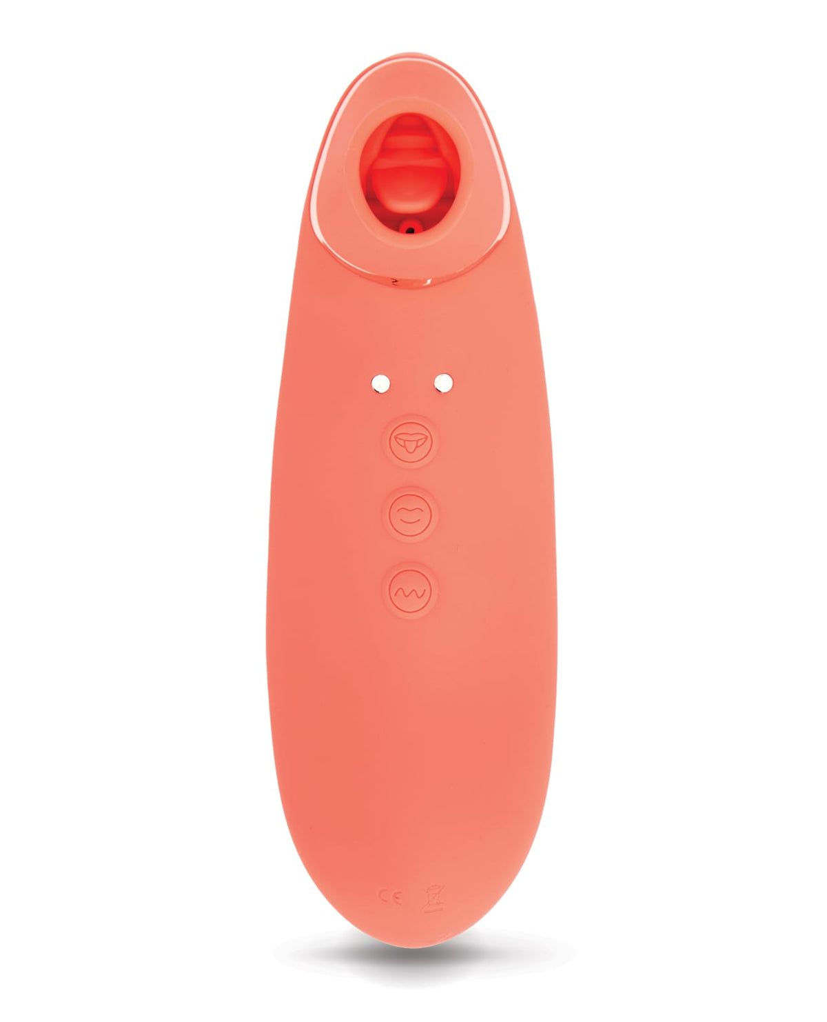 Nu Sensuelle Trinitii Tongue Vibe – Coral – view 3