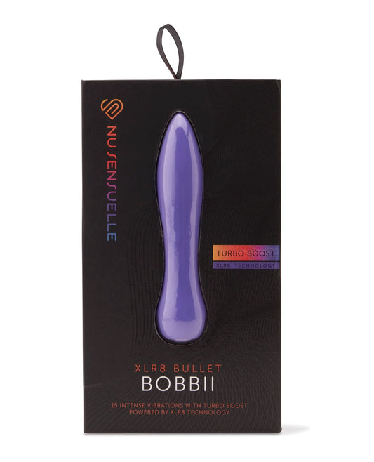 Nu Sensuelle Bobbii XLR8 Turbo Boost Flexible Vibe – Ultra Violet