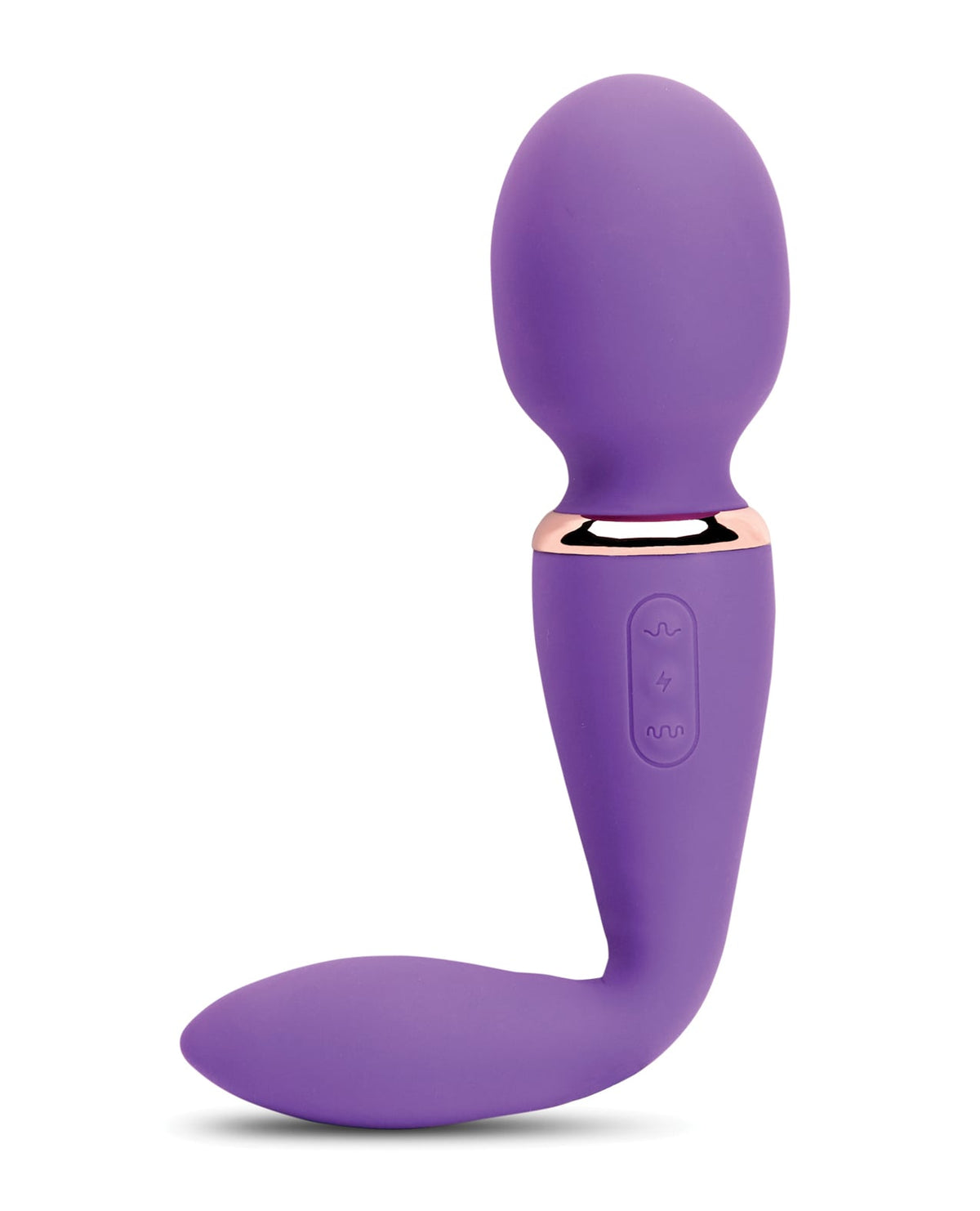 Nu Sensuelle Alluvion XLR8 Bendable Dual-Ended Wand – Purple – view 4
