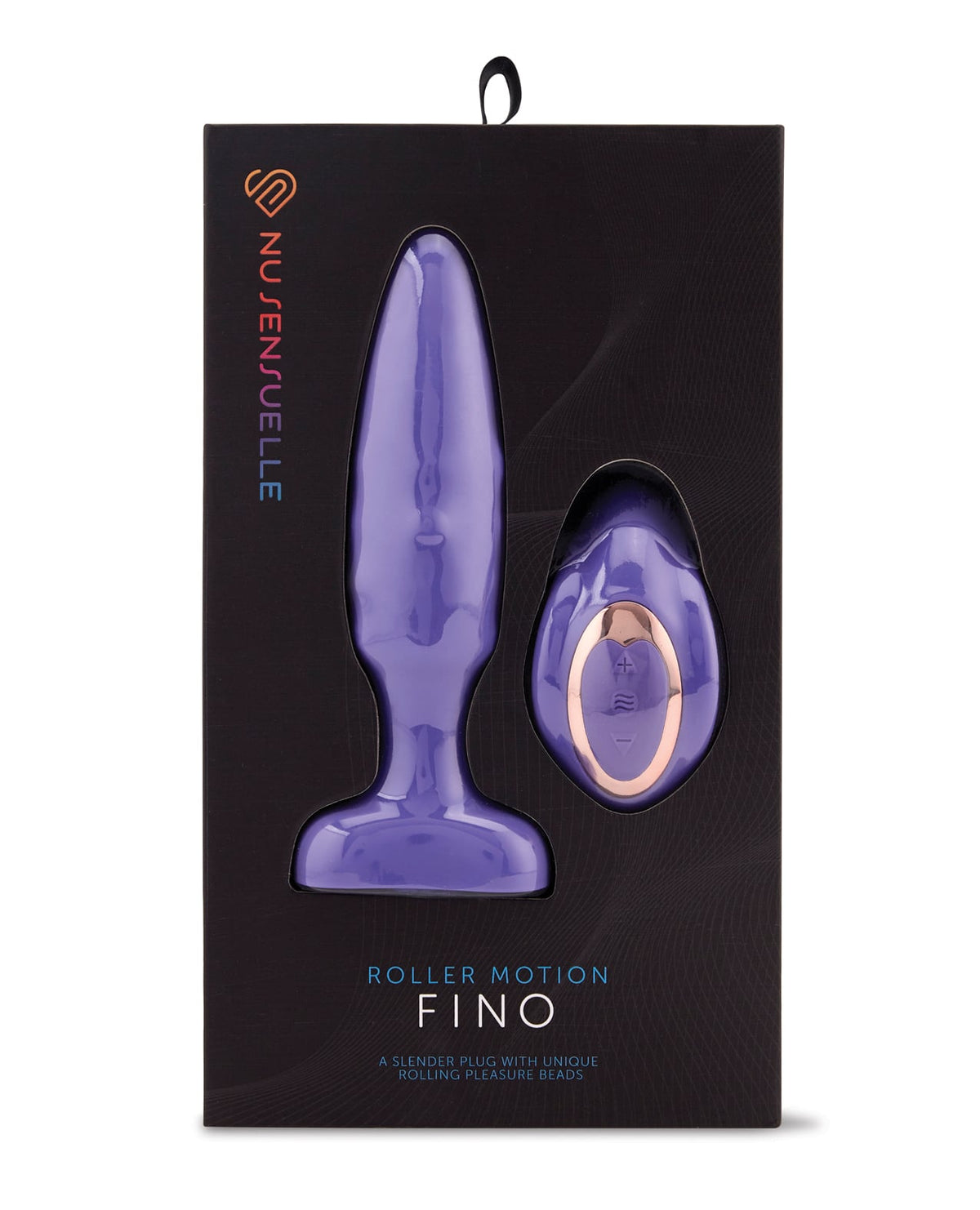 Nu Sensuelle Fino Roller Motion Plug – Ultra Violet