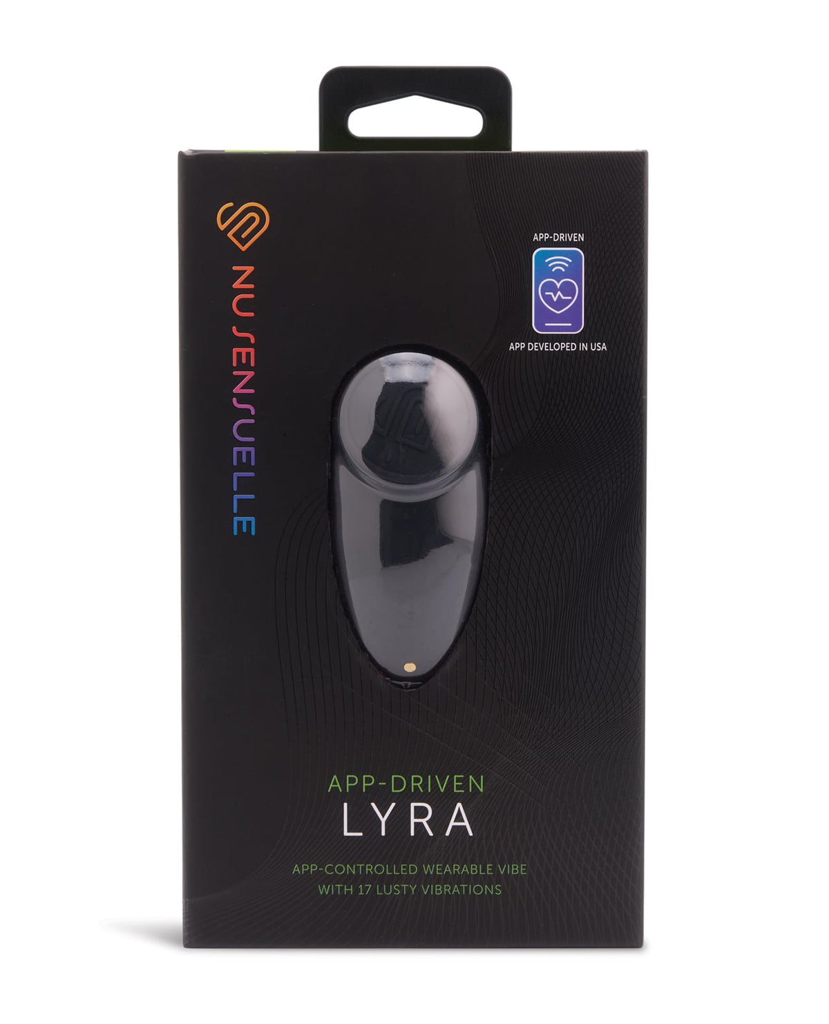 Nu Sensuelle Lyra App-Enabled Panty Vibe – Black