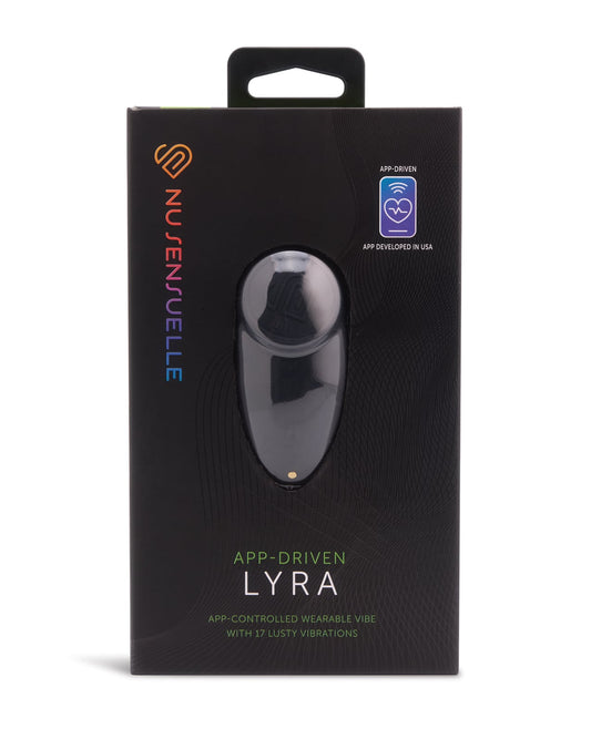 Nu Sensuelle Lyra App-Enabled Panty Vibe – Black