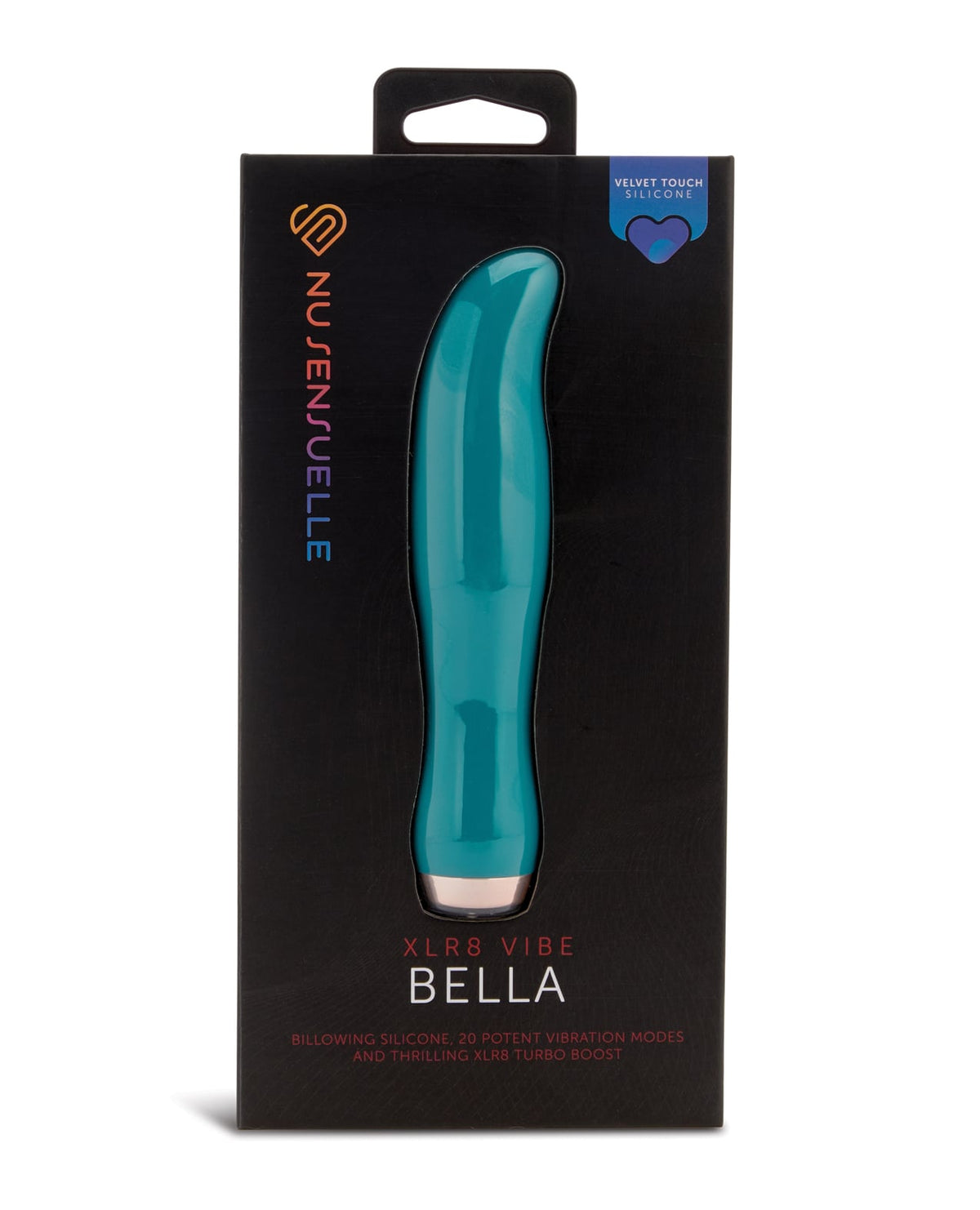 Nu Sensuelle Bella Velvet Touch Vibe – Emerald Green