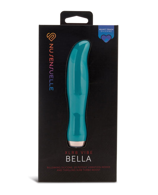 Nu Sensuelle Bella Velvet Touch Vibe – Emerald Green