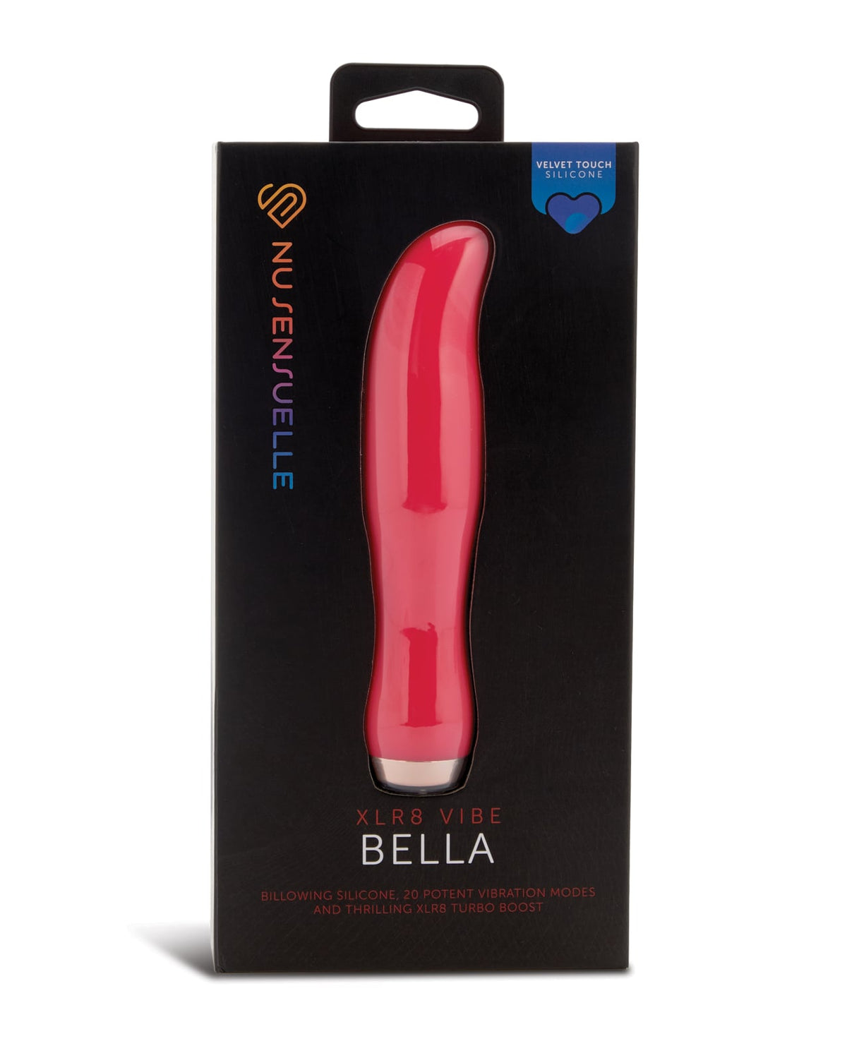 Nu Sensuelle Bella Velvet Touch Vibe – Hot Pink