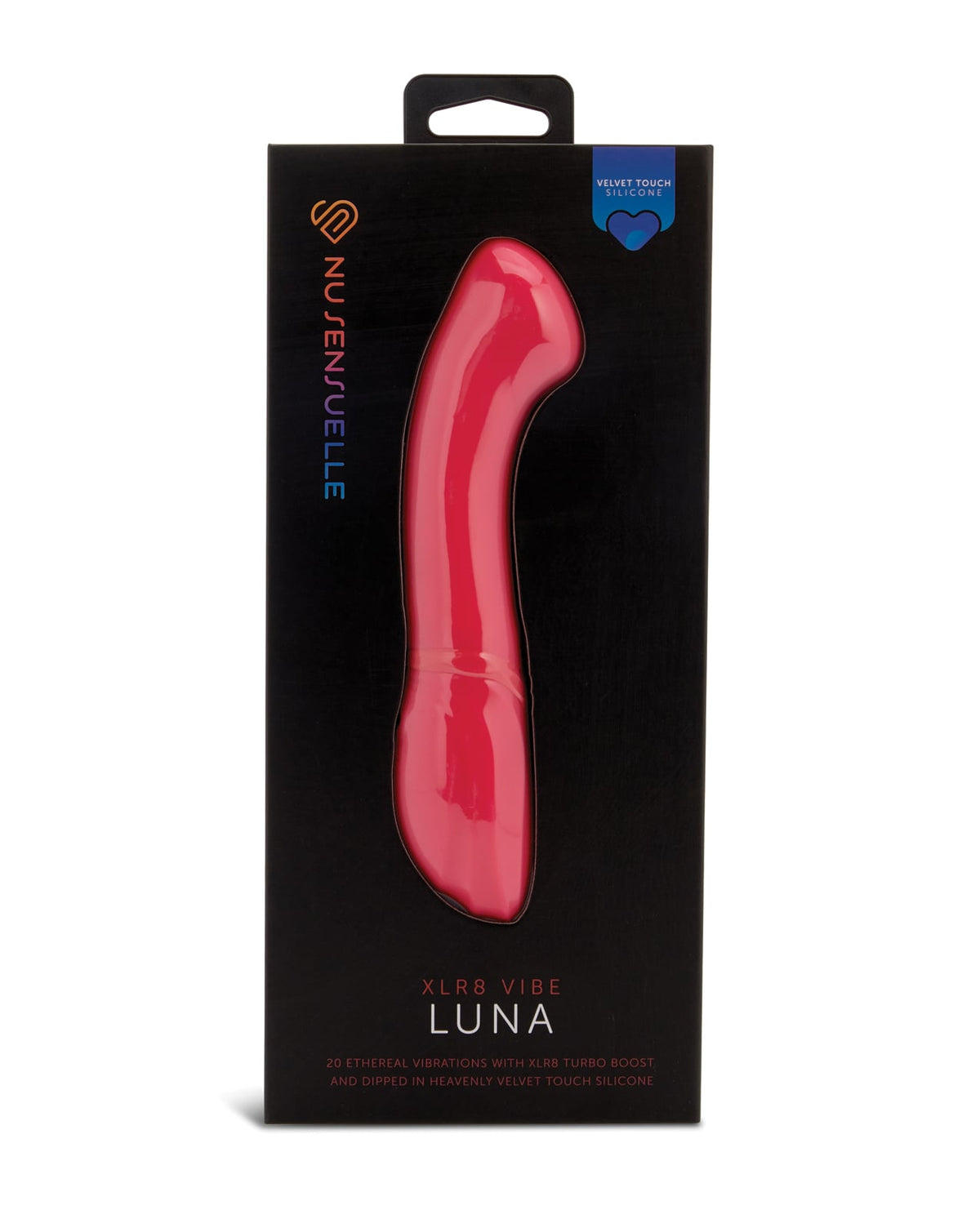 Nu Sensuelle Luna Velvet Touch G-Spot Vibe – Hot Pink