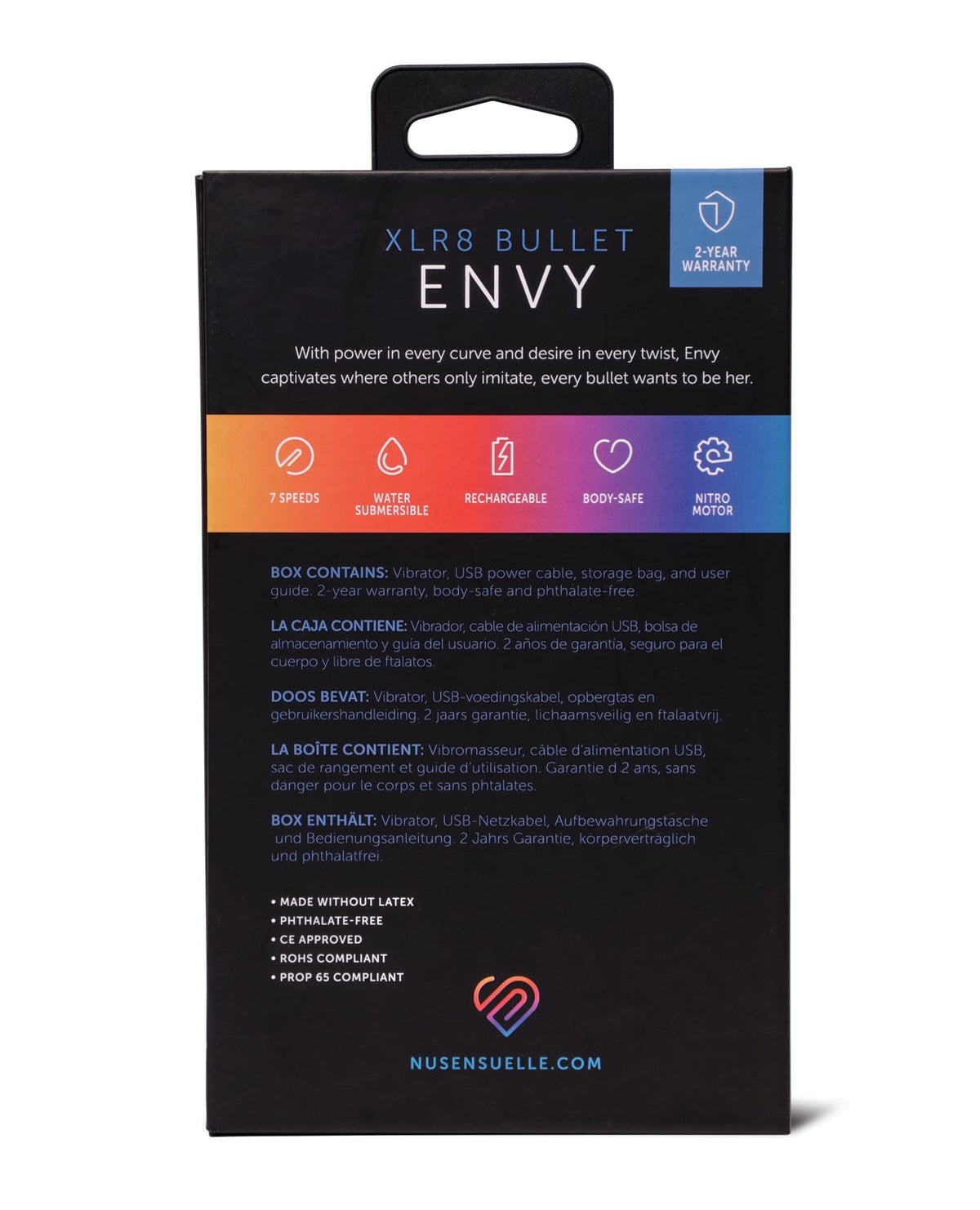 Nu Sensuelle Envy XLR8 Nitro Bullet – Deep Purple – view 5