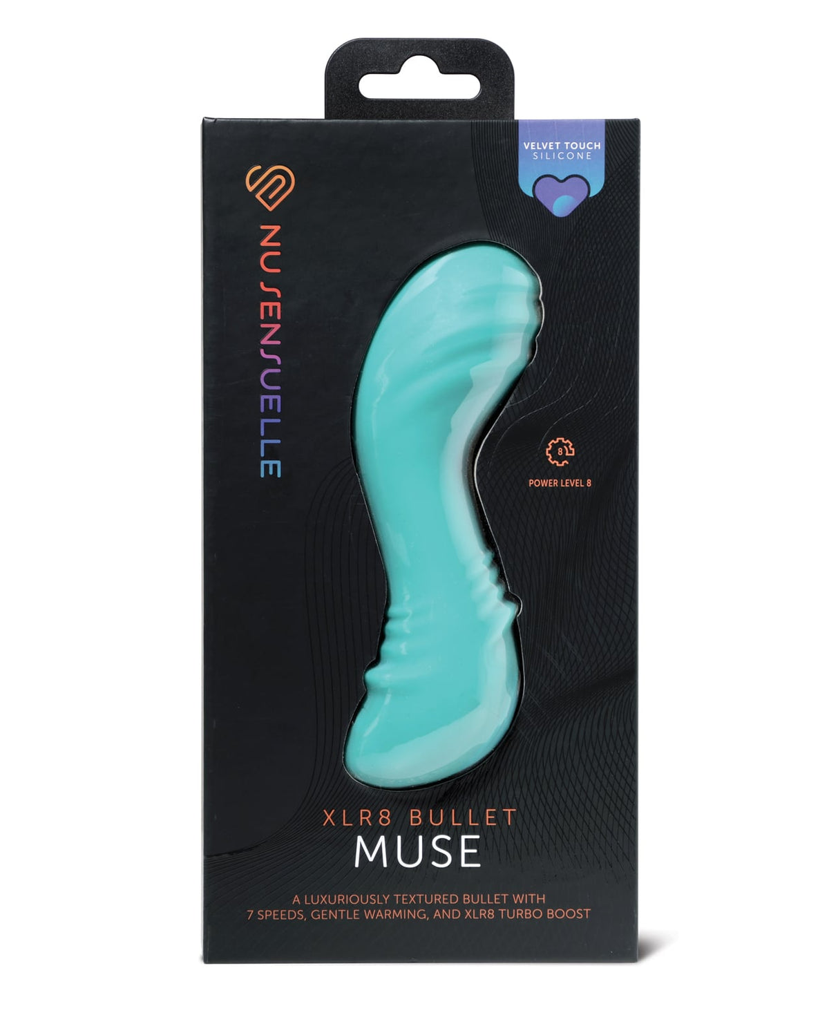 Nu Sensuelle Muse XLR8 Warming Bullet – Blue