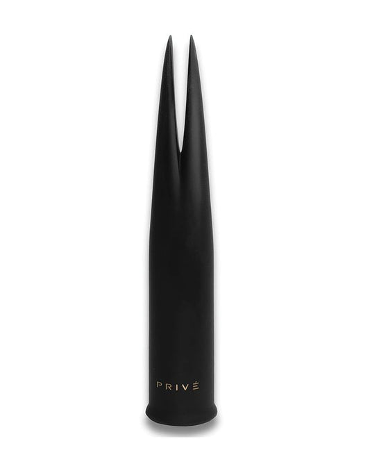 Privé Melodi Double-Tongue Clitoral Vibrator – Black