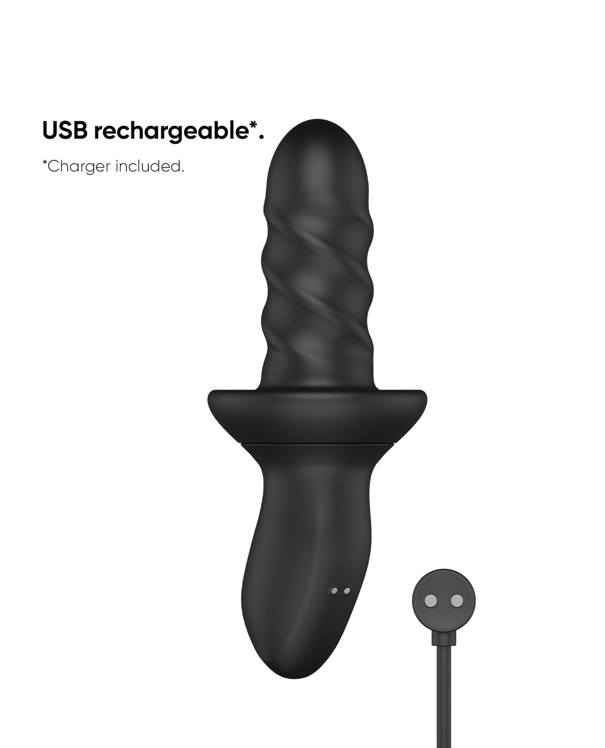 Nexus Ascend Extreme Thrusting & Rotating Massager – Black – view 6