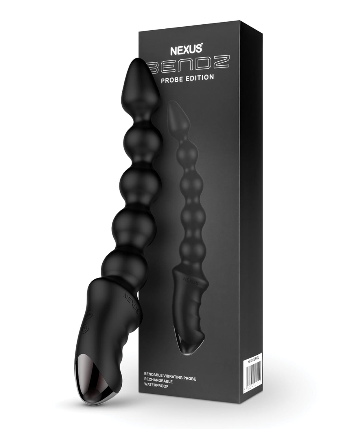 Nexus Bendz Bendable Vibrating Probe – Black